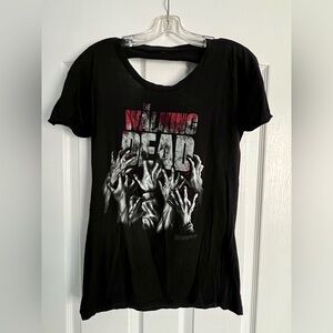 The Walking Dead Slashed Back T-Shirt